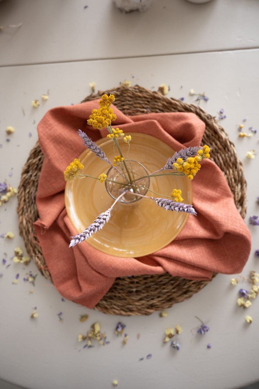 styling met droogbloemen