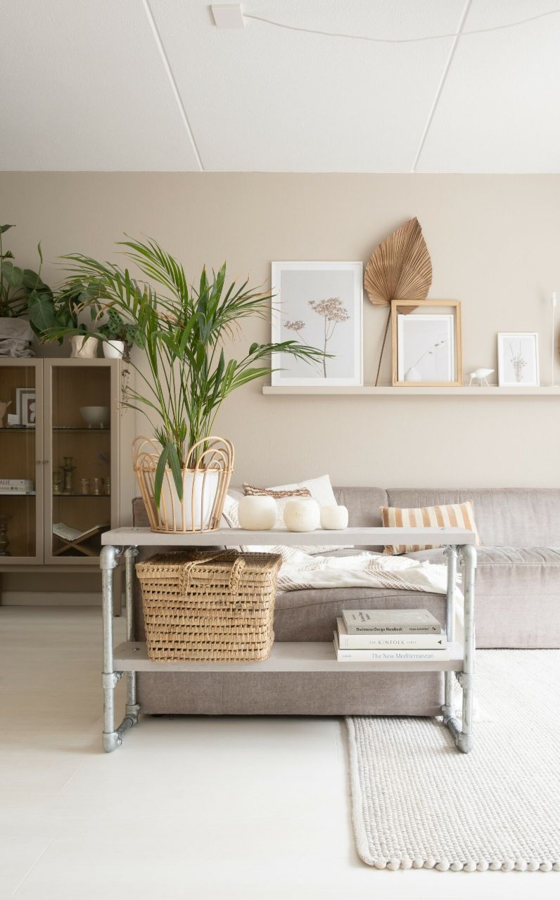 DIY sidetable van steigerbuis 