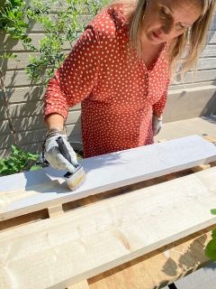 DIY sidetable van steigerbuis 