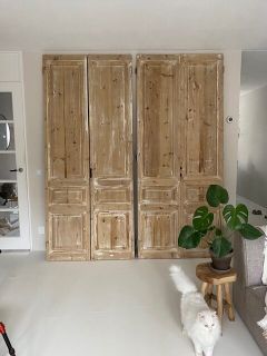 DIY kast oude paneeldeuren