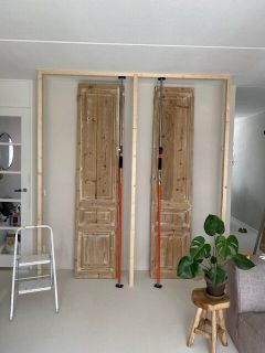 DIY kast oude paneeldeuren