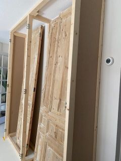DIY kast oude paneeldeuren