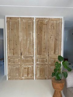 DIY kast oude paneeldeuren