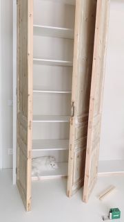 DIY kast oude paneeldeuren
